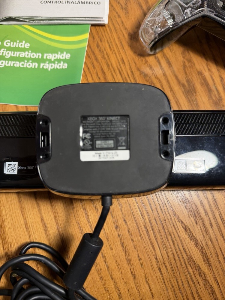 Xbox 360 Kinect Sensor + Afterglow Prismatic Controller Lot NO CONSOLE