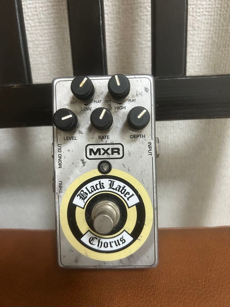 MXR Black Label Chorus Pedal with Cable