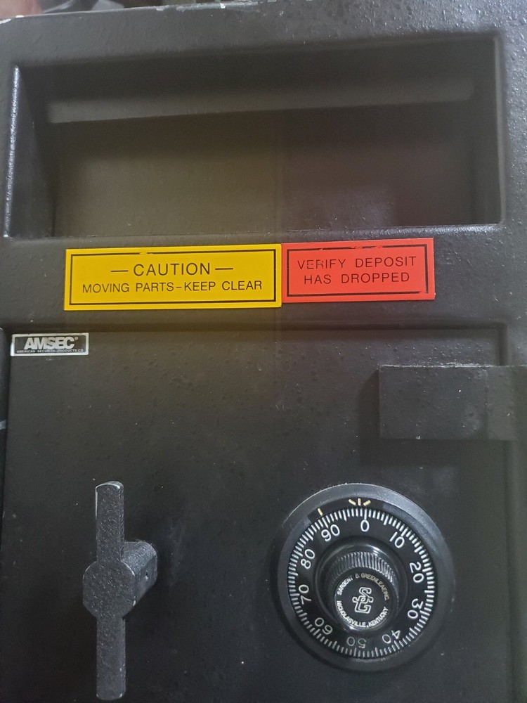 Amsec BC240890 Front Loading Depository Drop Safe American Security Products Co