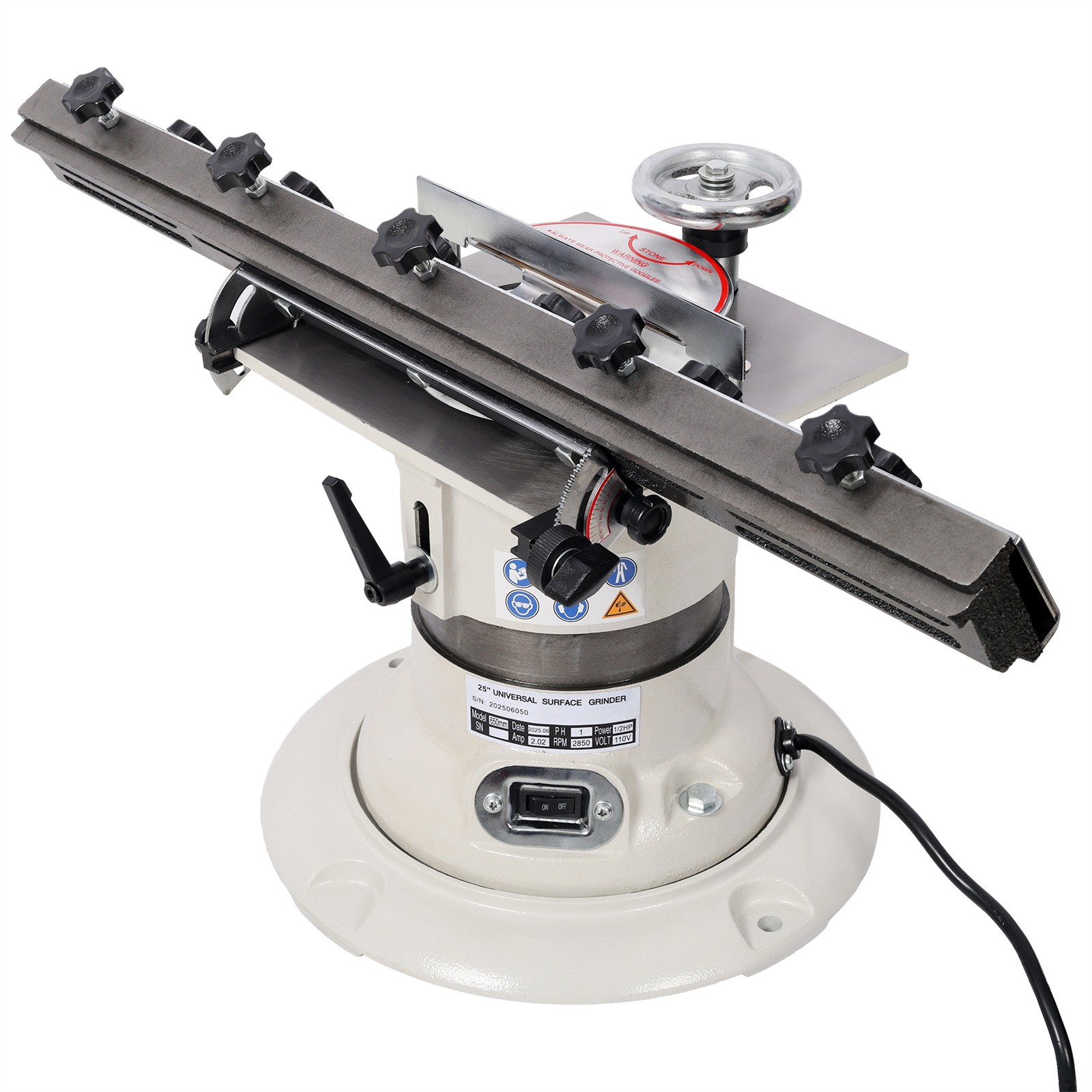 Planer Knife Grinder Blade Grinding Machine 1/2HP25" Woodworking Knife Sharpener