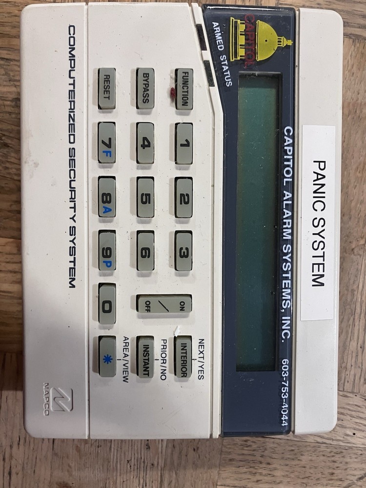 Security Keypad Signaling Device RP-3000LCD keypad