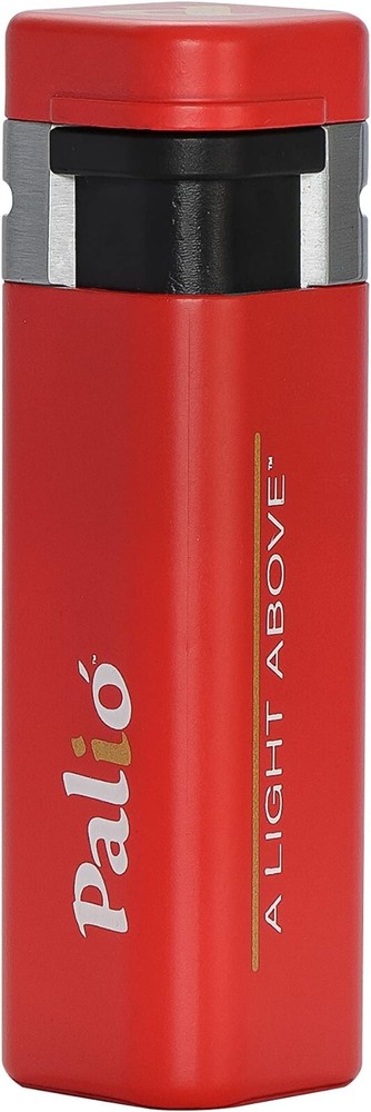 Palio Triple Torch Lighter, Triple Jet Flame Power, Red