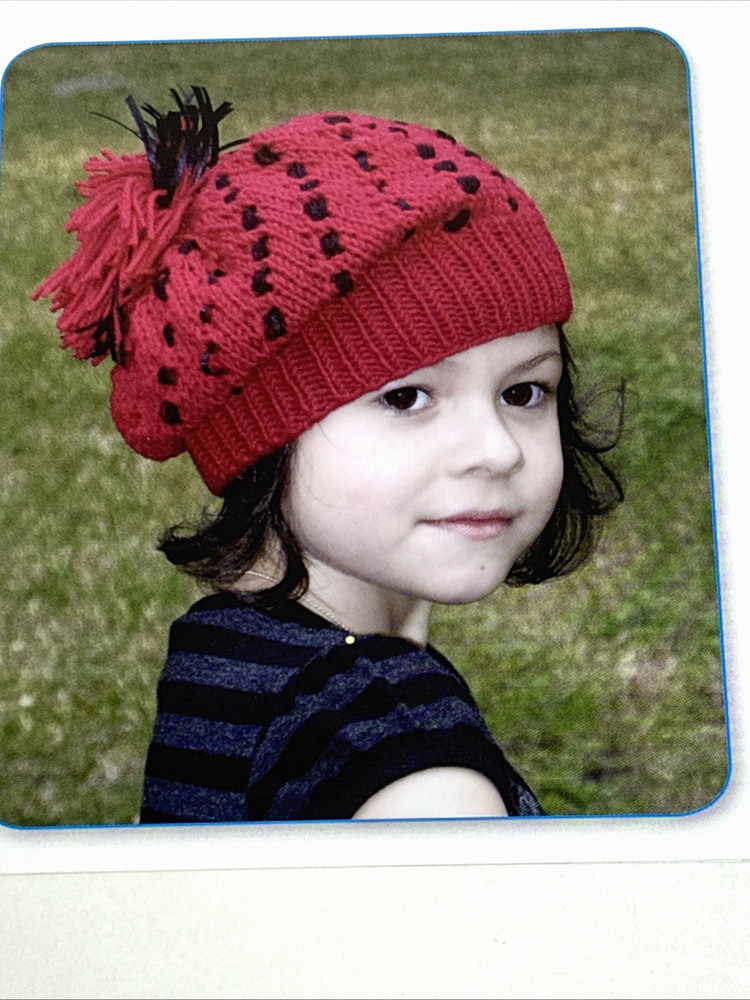 Zeebad Hat Child Size Knitting Pattern Cards Pages