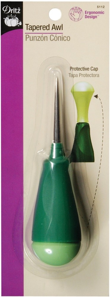 Dritz 5112 Ergonomic Tapered Awl-