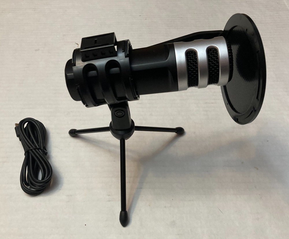 VEGUE VD-50 USB Condenser Computer Microphone Windows, Mac OS, Linux, Chrome OS