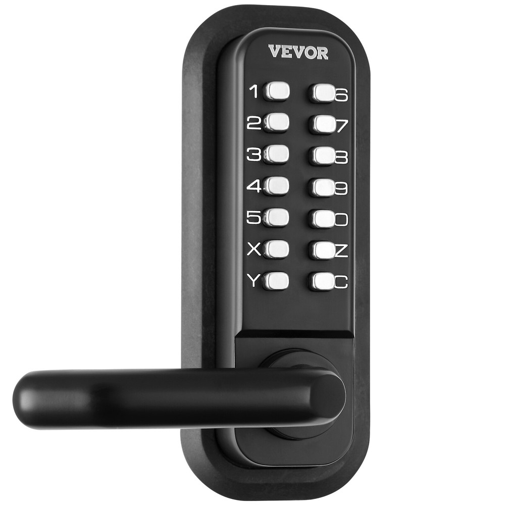 VEVOR Mechanical Keyless Entry Door Lock 14 Digit Keypad Double-sided Embedded