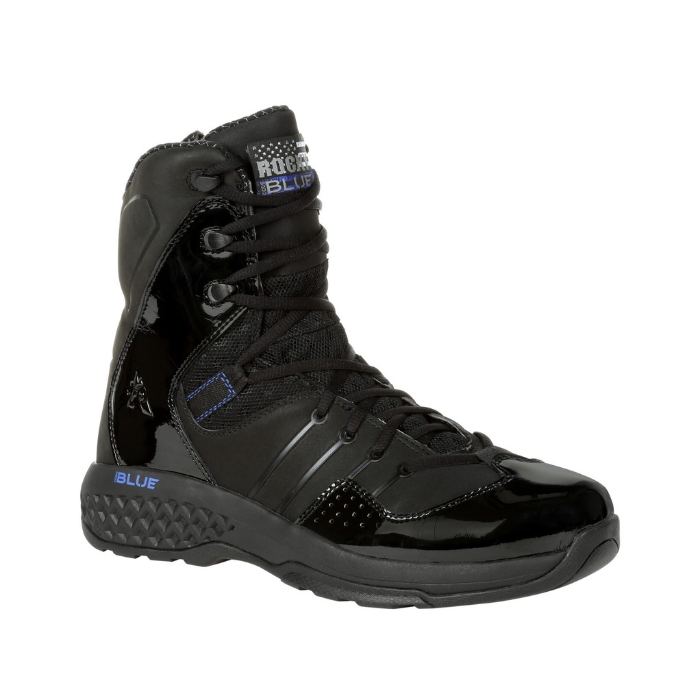 ROCKY CODE BLUE 8" PUBLIC SERVICE BOOT - WEB EXCLUSIVE BOOTS RKD0084 - ALL SIZES
