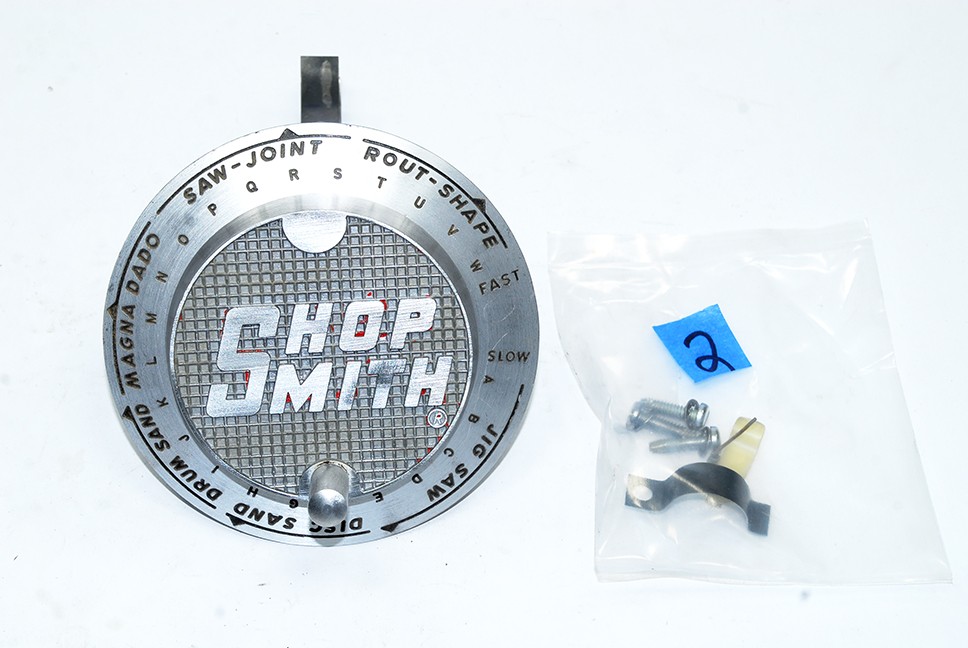 ShopSmith Mark V Speed Control Quadrant Assembly with dial & handle see pics (#2