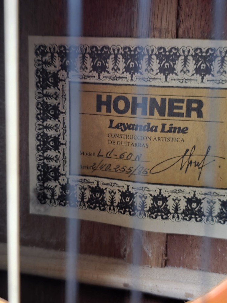 Hohner Lc-60n Classical Guitar. Solid Wood 💥LOW 2mm ACTION @ 12TH💥