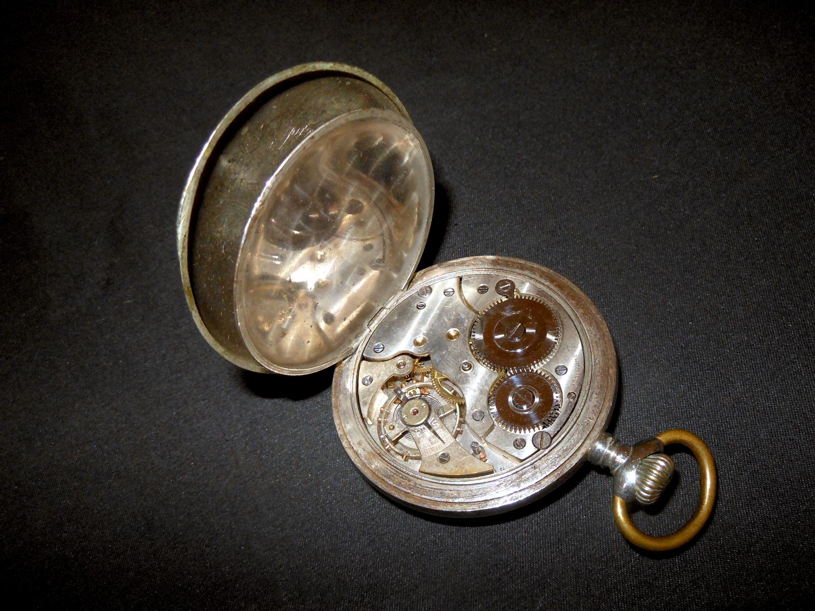 WW1 German Fliegertruppen Taschenuhr - AIRCRAFT COCKPIT CLOCK - DORA - RARE!