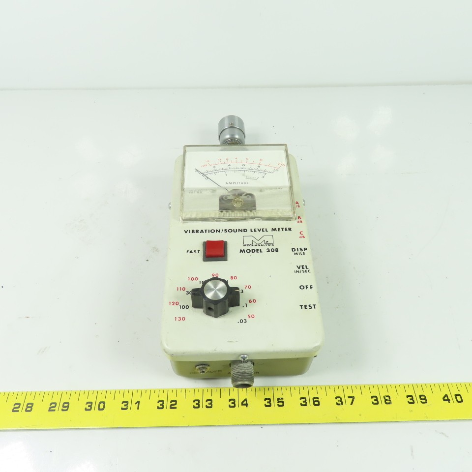 IRD Mechanalysis Model 308 Vibration Sound Level Meter