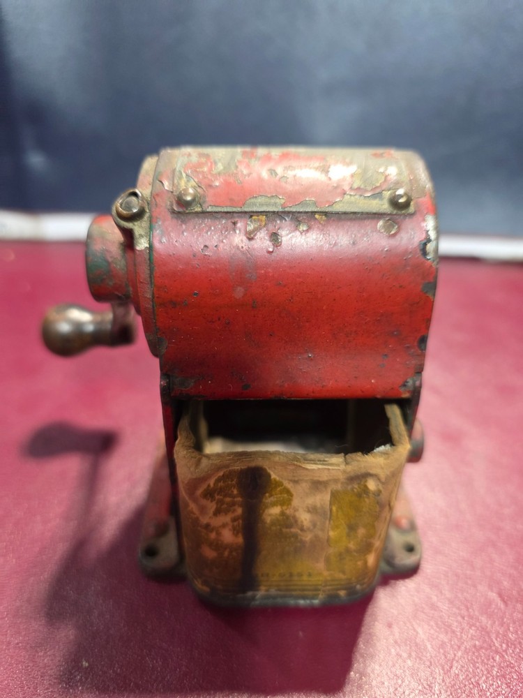 Antique 1920s "Wizard" Pencil Sharpener, Automatic Pencil Sharpening Co, Chicago