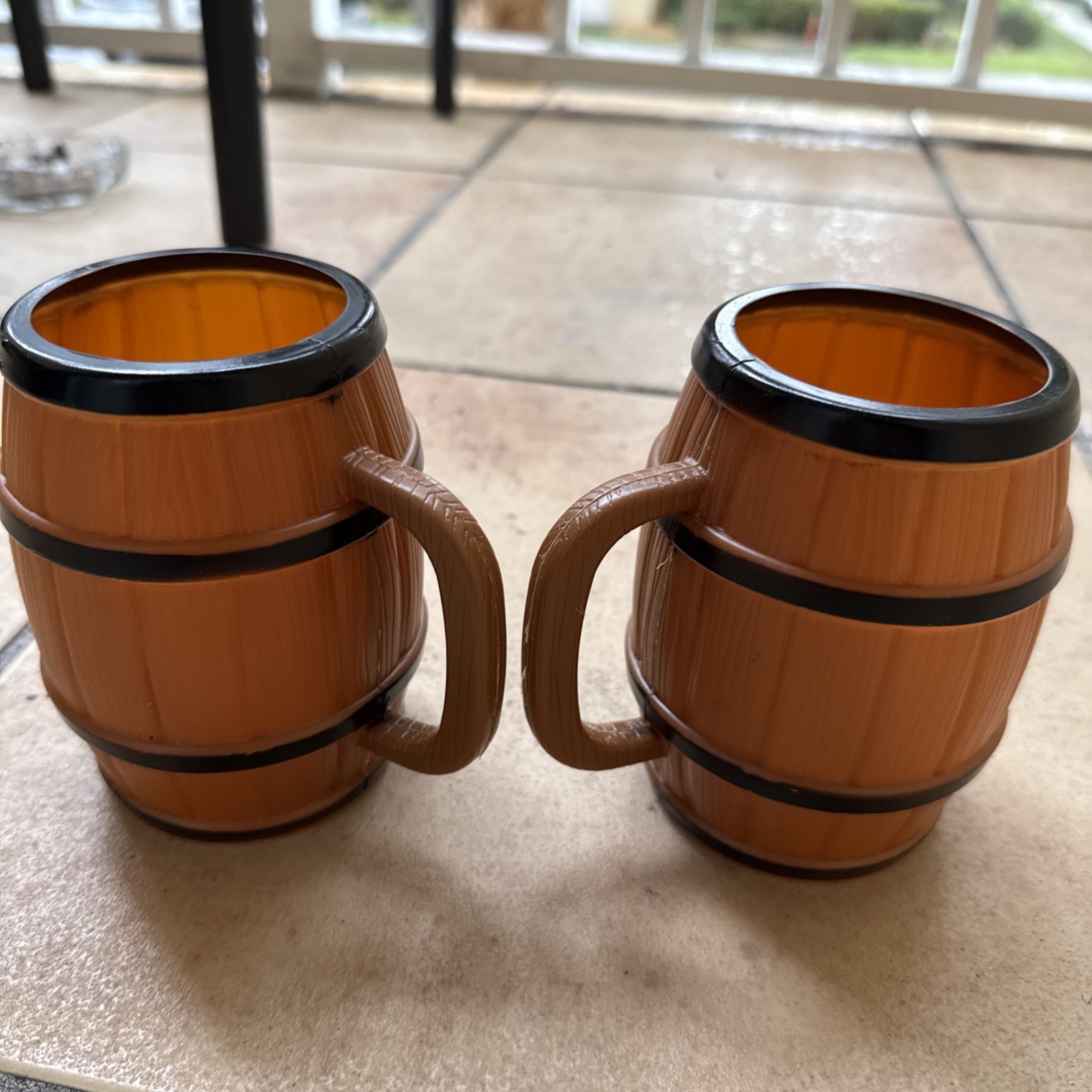 Jameson Plastic 12 Oz Beer keg barrel shaped cup set from Florida Panthers game