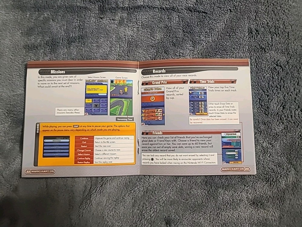 Wii Link's Crossbow Training, EMPTYMario Kart DS box W/manual, EMPTYGameCube box