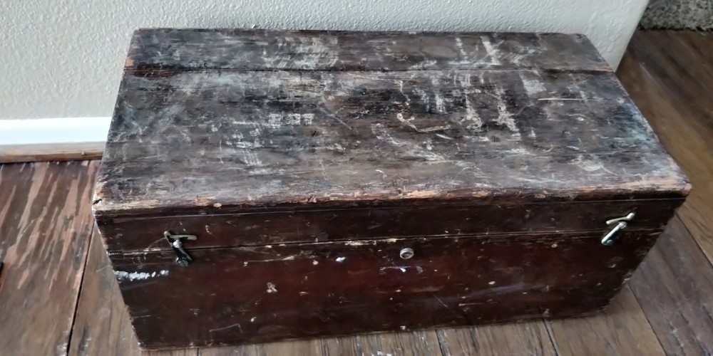 1900s Fauth & Co. Dumpy Level in wood case Surveying Equipment