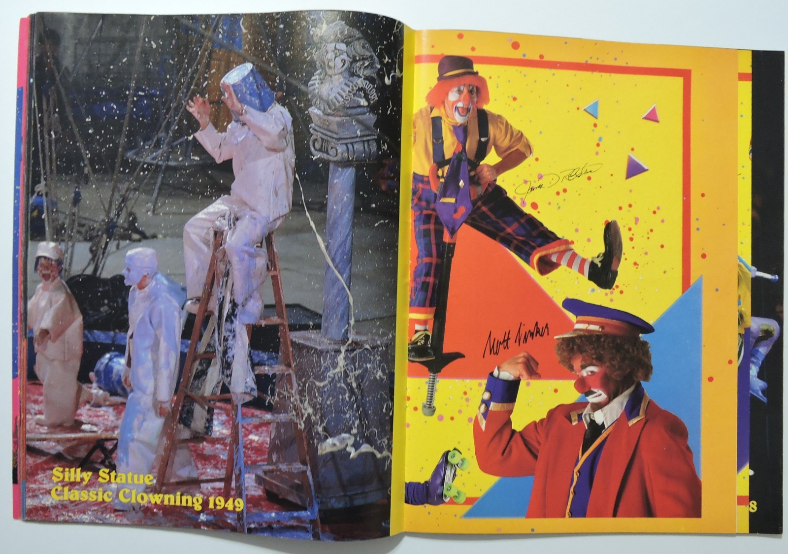 1988 Ringling Brothers Barnum & Bailey Circus Program 118th edition w/ Poster