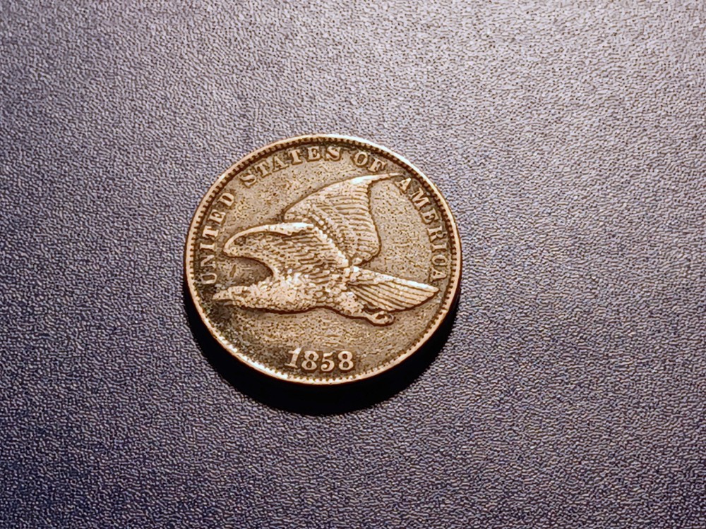 XF 1857 Flying Eagle Cent