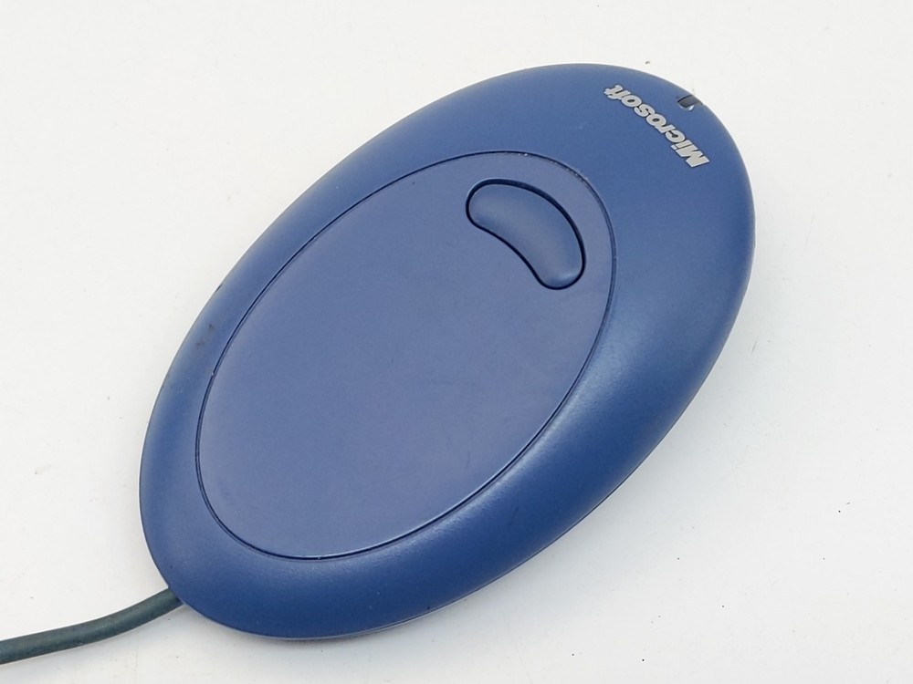 Microsoft X08-79294 5V USB PS/2 Compatible Wireless Optical Mouse Blue Receiver