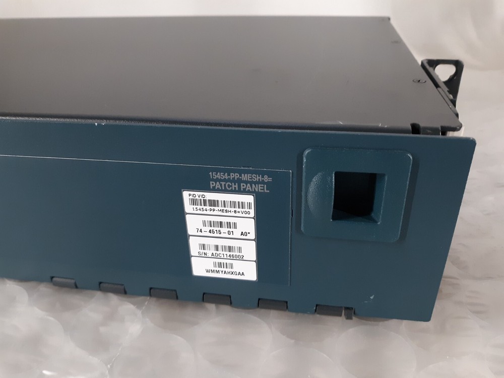 Cisco 15454-PP-MESH-8=V00 8-Degree Patch Panel w/ Ears