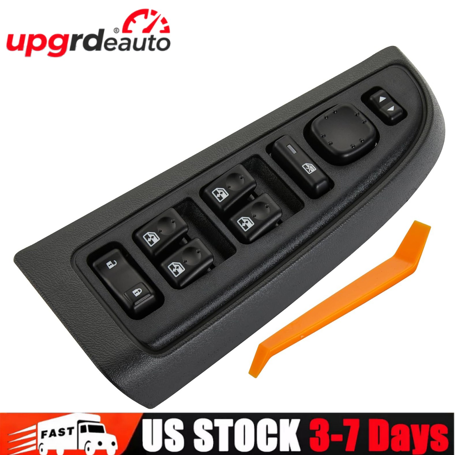 US Front Driver Door Window Control Switch For GMC Sierra 2003-2007 15883323