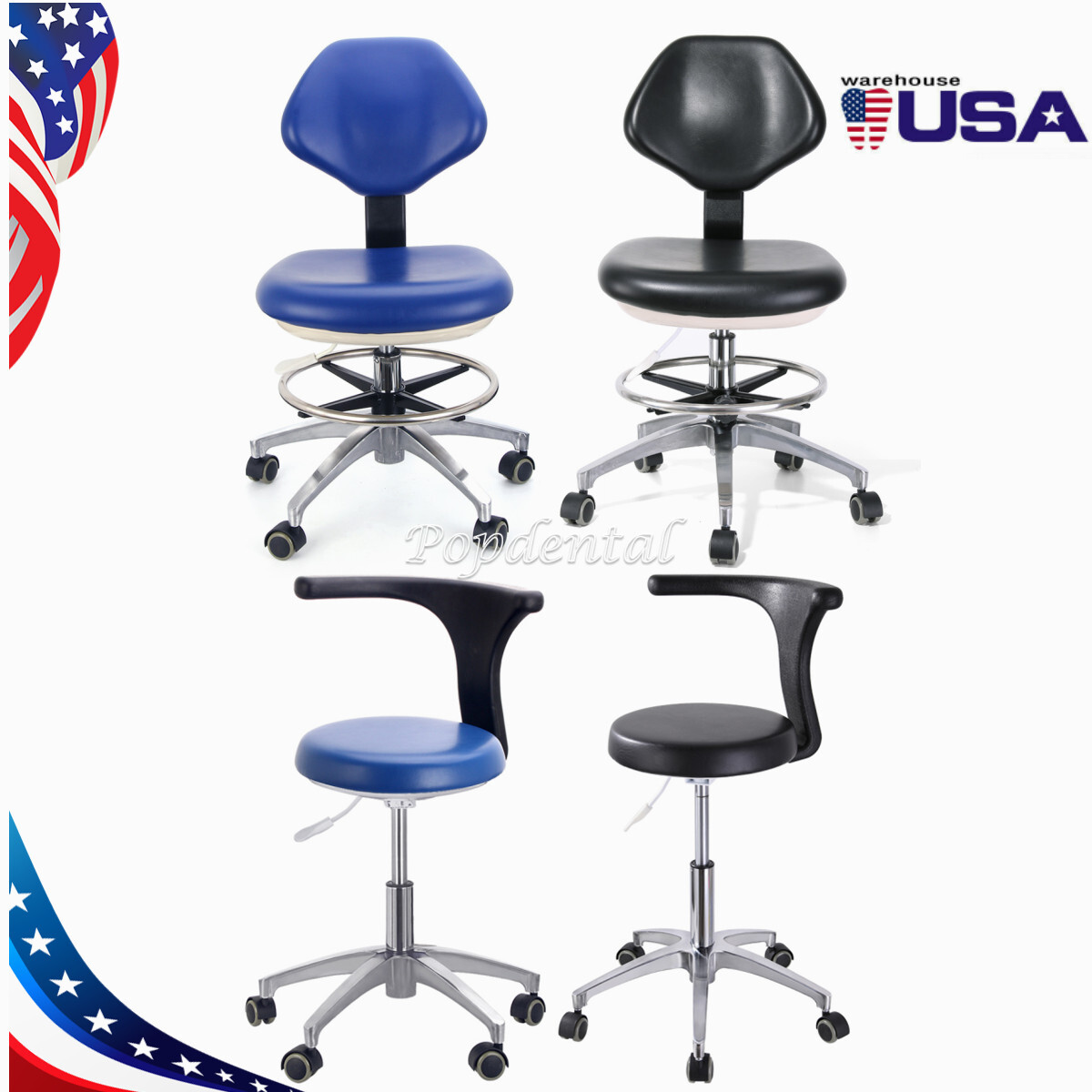 Asistente médico Dental asistente médico taburetaburemóvil silla de oficina asie