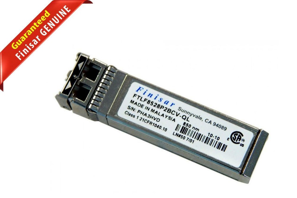 Finisar Ftlf8528p2bcv-ql Sfp+Modules Finisar Optical Modules 8Gb Transceiver