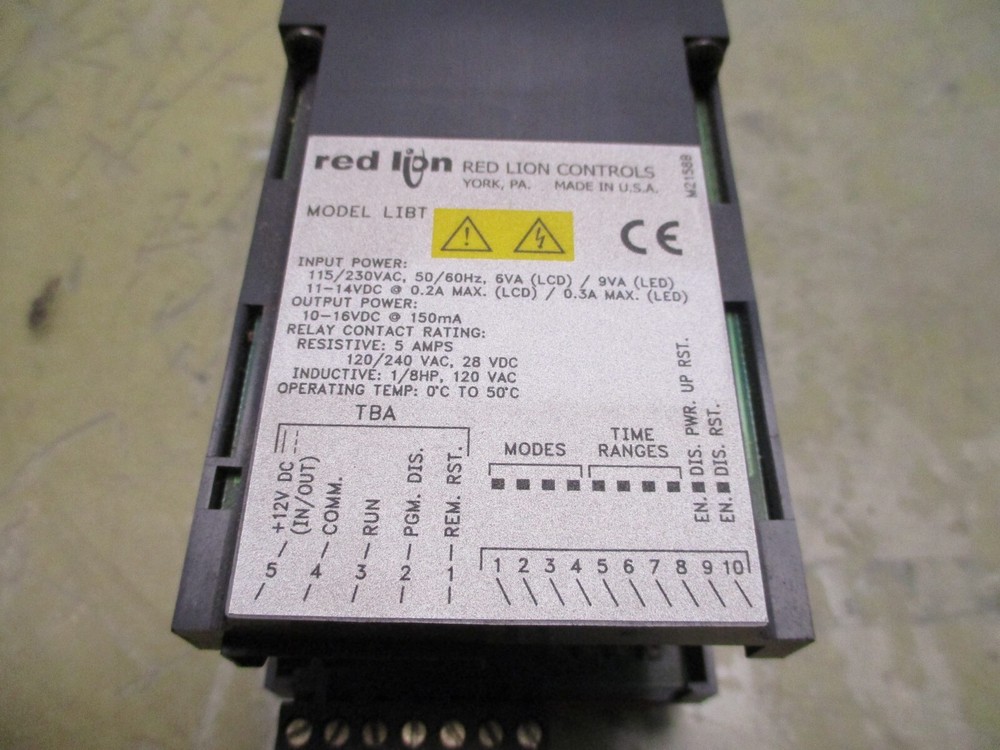 Red Lion Controls LIBT1E00 Libra Series Timer [4*R-20.5]