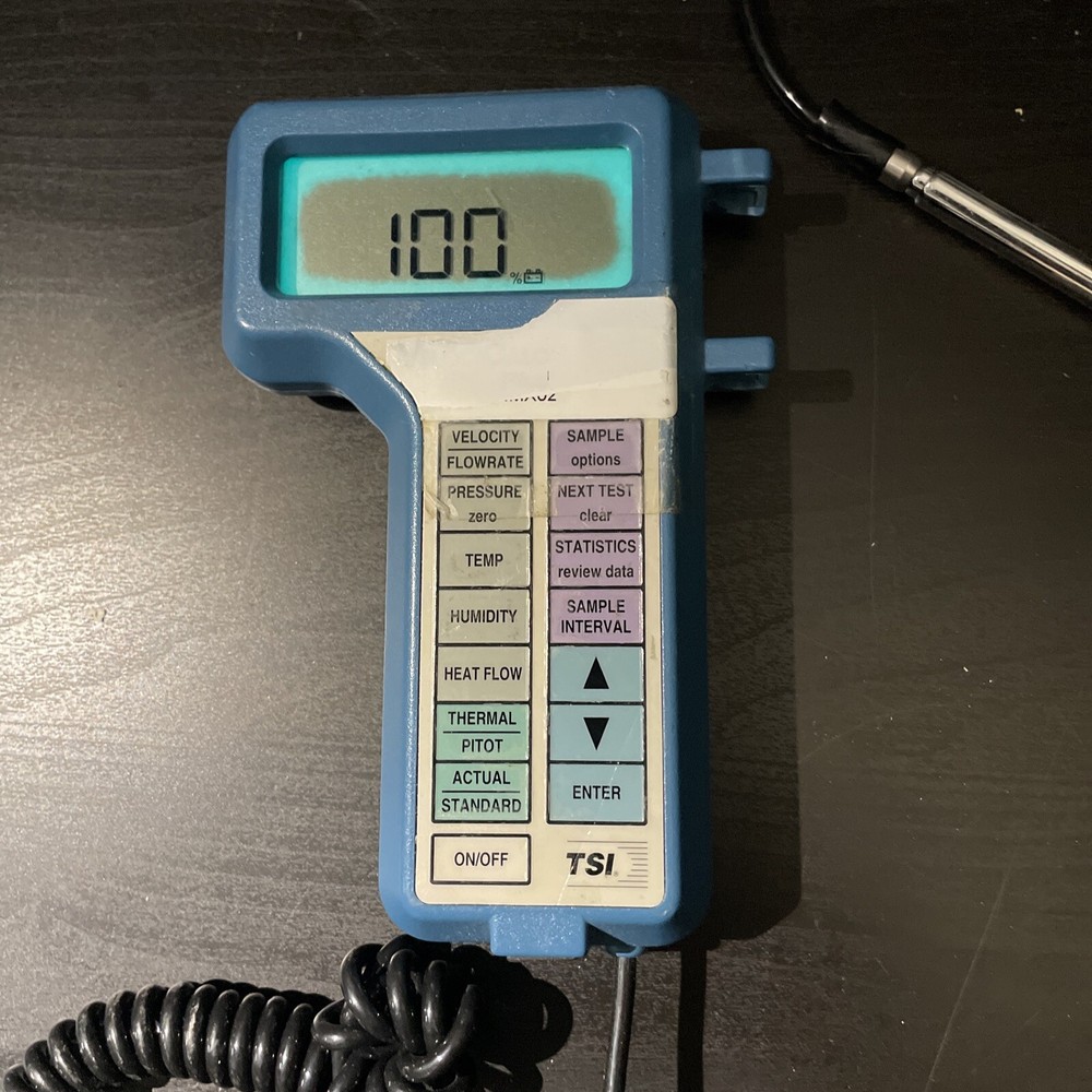 TSI VelociCALC Plus 8386A Multi-Parameter Temperature Velocity Meter