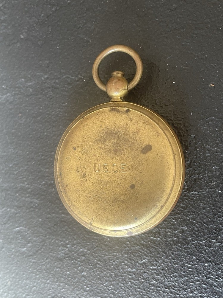 Antique WW1 Marine Compass USCE
