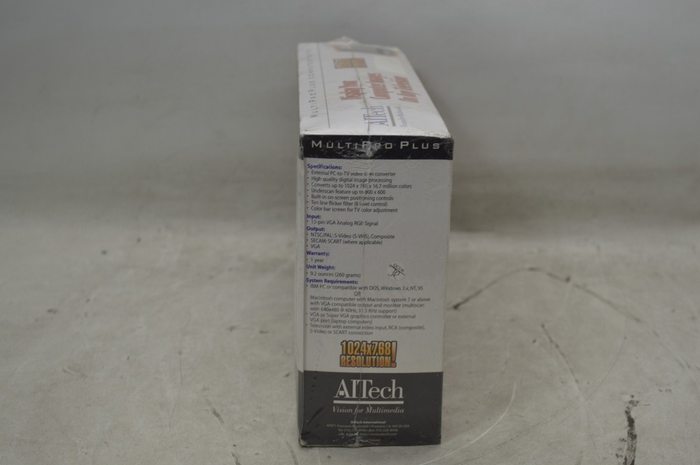 AITECH MULTIPRO PLUS COMPUTER TO TV Video Converter