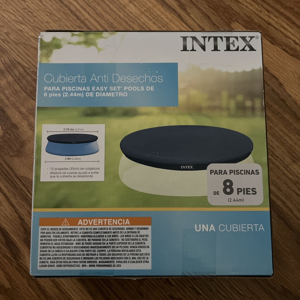 Intex Easy Set Pool Cover - 8 FT for Easy Set Inflatable Pools---