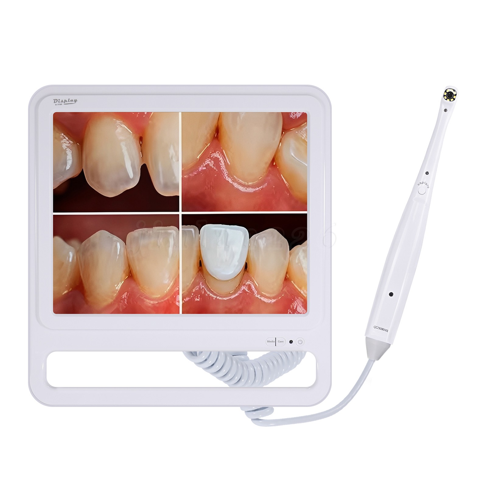 WIFI Dental Intra Oral Camera 17Inch High-Definition Digital LCD Monitor