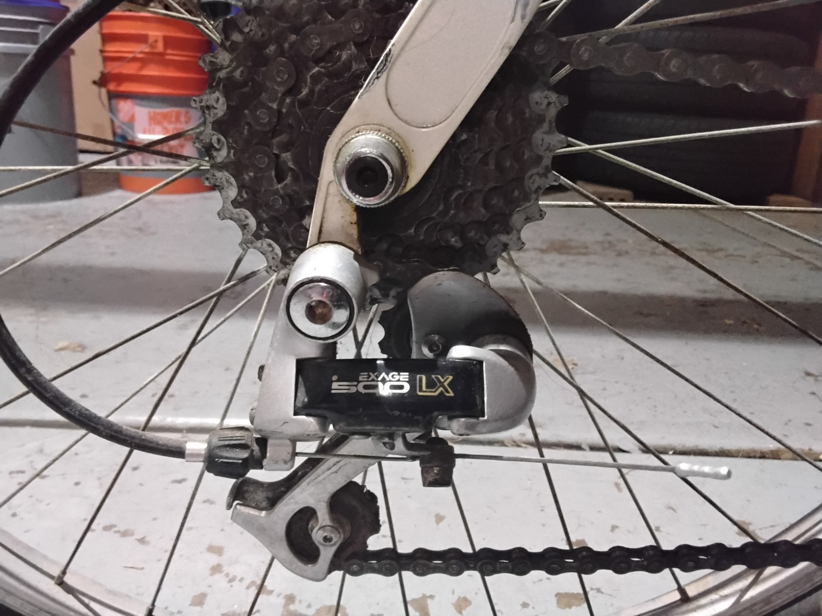 1991 alpinestars cro-mega LX white complete vintage bike