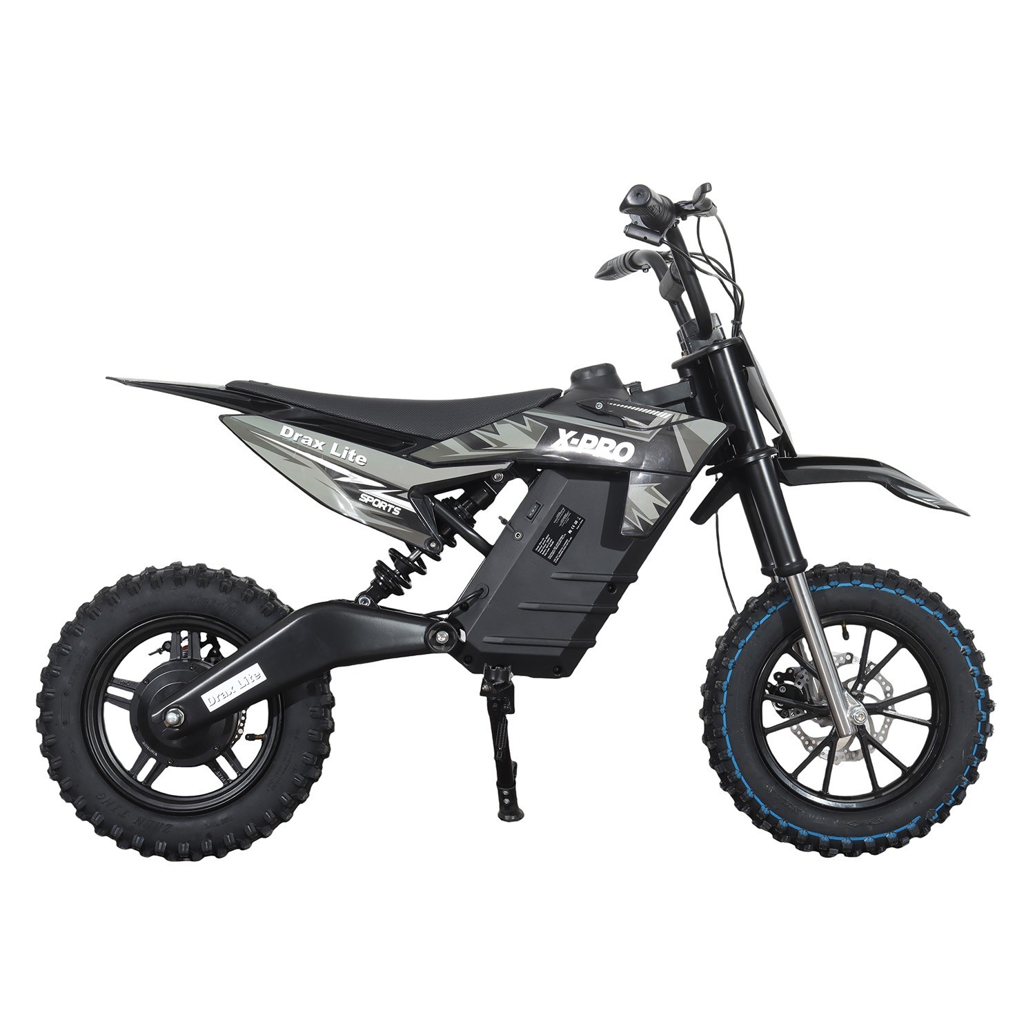 X-PRO Drax Lite 1200W 48V 10.4AH Electric Dirt Bike Ebike 3 Speed for Kids Teens