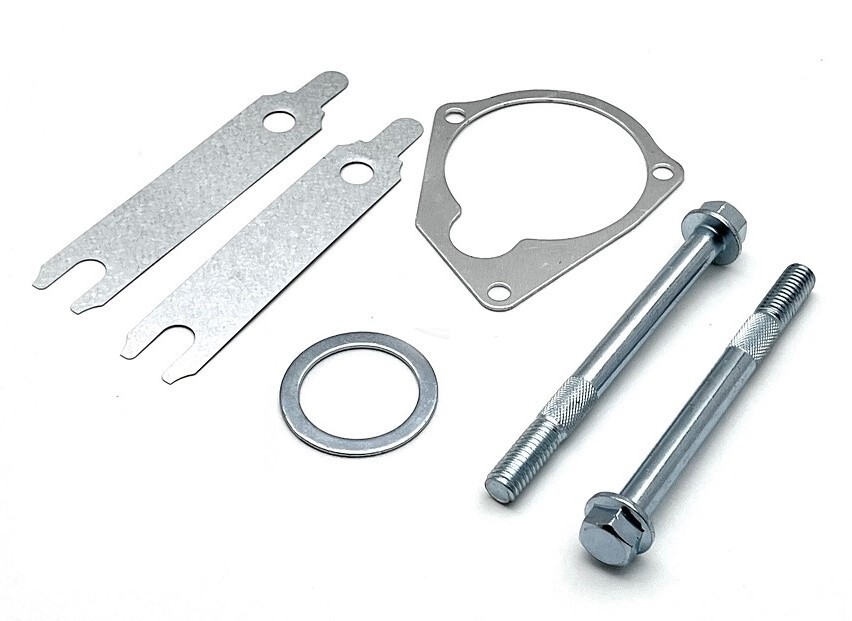 High Torque Chevy Starter Bolt & Shim Kit Correct Knurled SBC BBC 350 383 400 V8