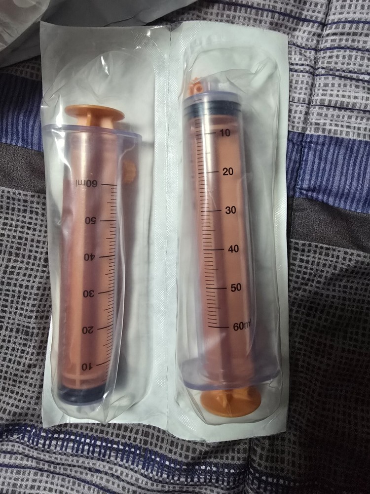 60cc Medela Etheral Feeding Syringes