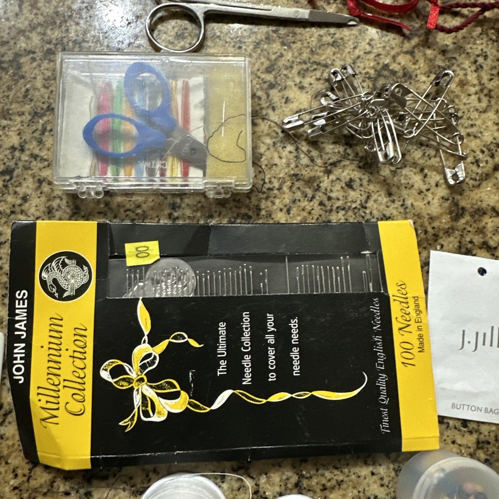 Sewing Bag And Supplies Bundle