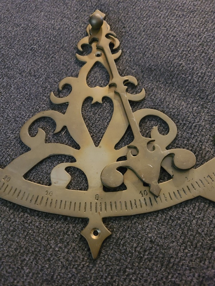 Bliss Maine Solid Brass Ship Pendulum Inclinometer Instrument Nautical Decor. E4