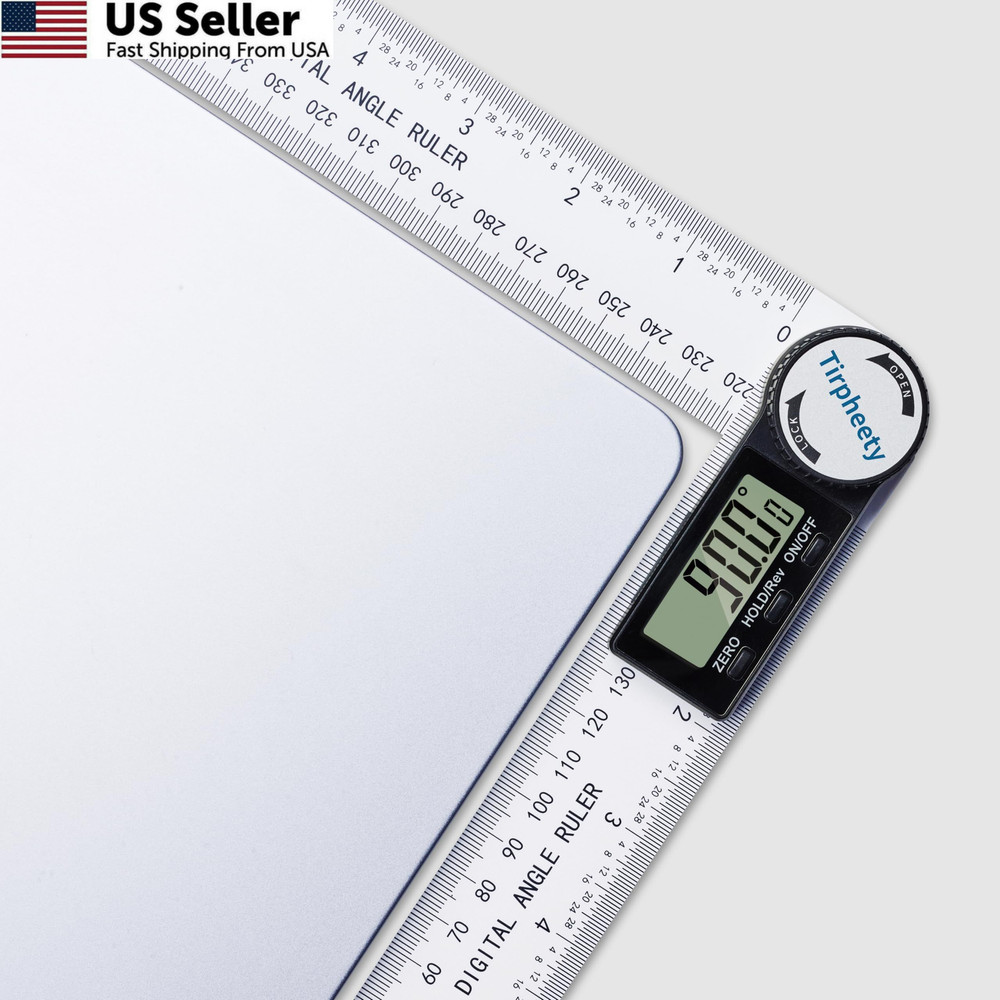 Digital Angle Finder Protractor 7in 3rd Gen Quick Display Measuring Tool FROM US
