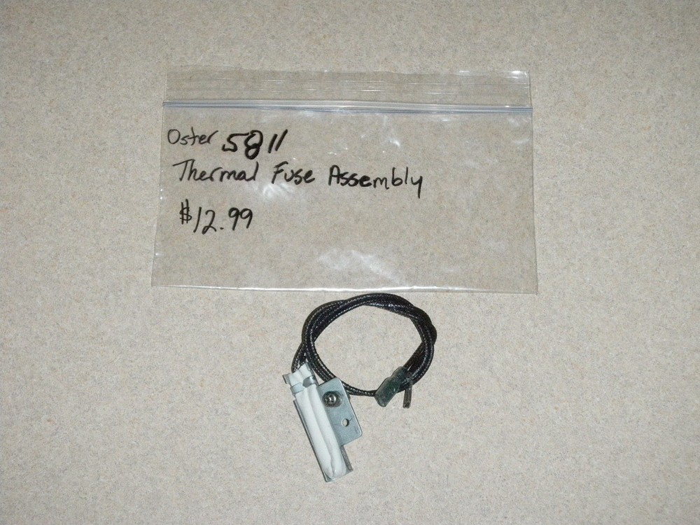 Oster - Sunbeam Bread Maker Machine Thermal Fuse Assembly Model 5811