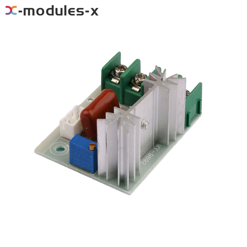 AC50-220V 2000W Voltage Regulator Module Motor Speed Controller Light Dimmer Kit