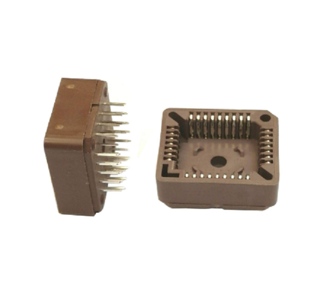 1 PCs CONNECTOR PLCC IC SOCKET 32 POSITION POS THROUGH HOLE PLCC32