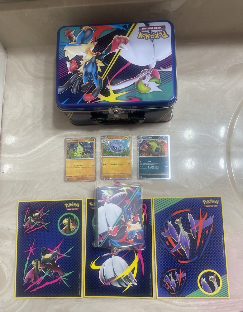 Mega Evolution Lunch Box Tin No Packs Lunch Box
