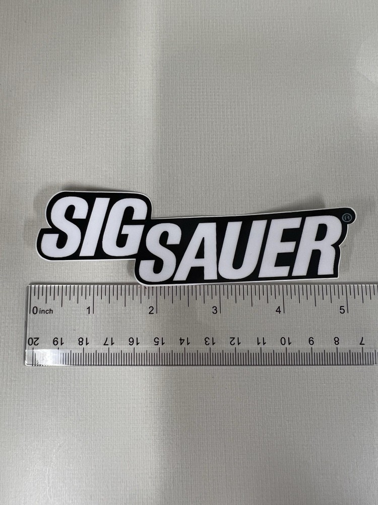 Sig Sauer Firearms Decal Sticker 5”