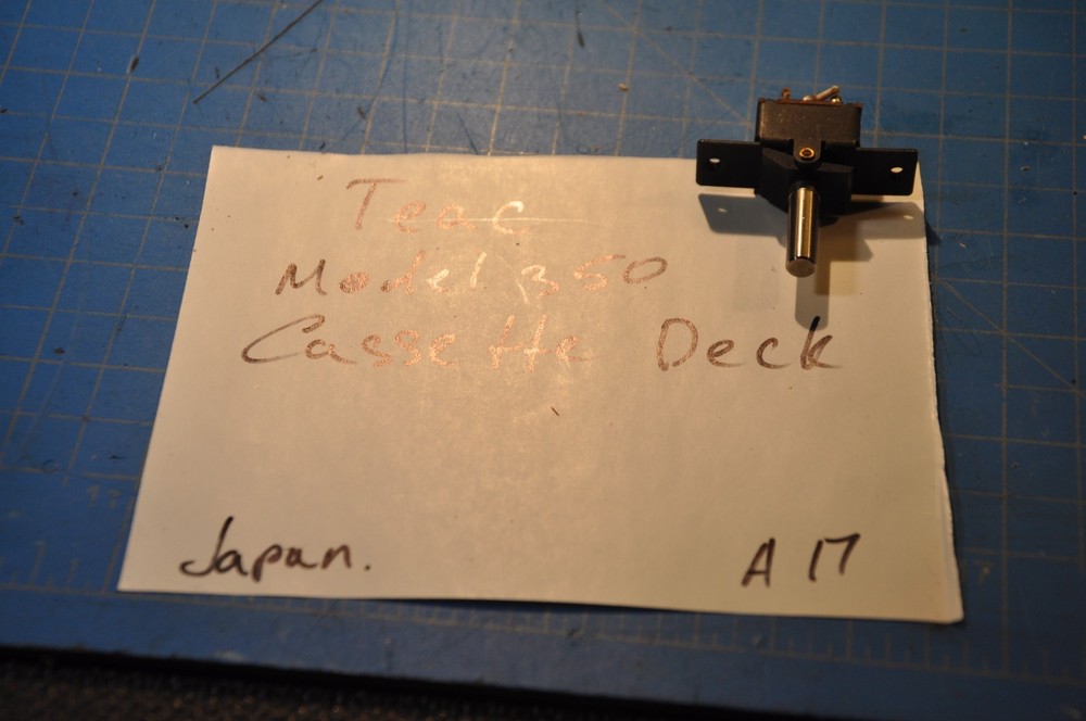 TEAC Model 350 Cassette Deck Replacement Parts Input Switch # AC125V 0.3A