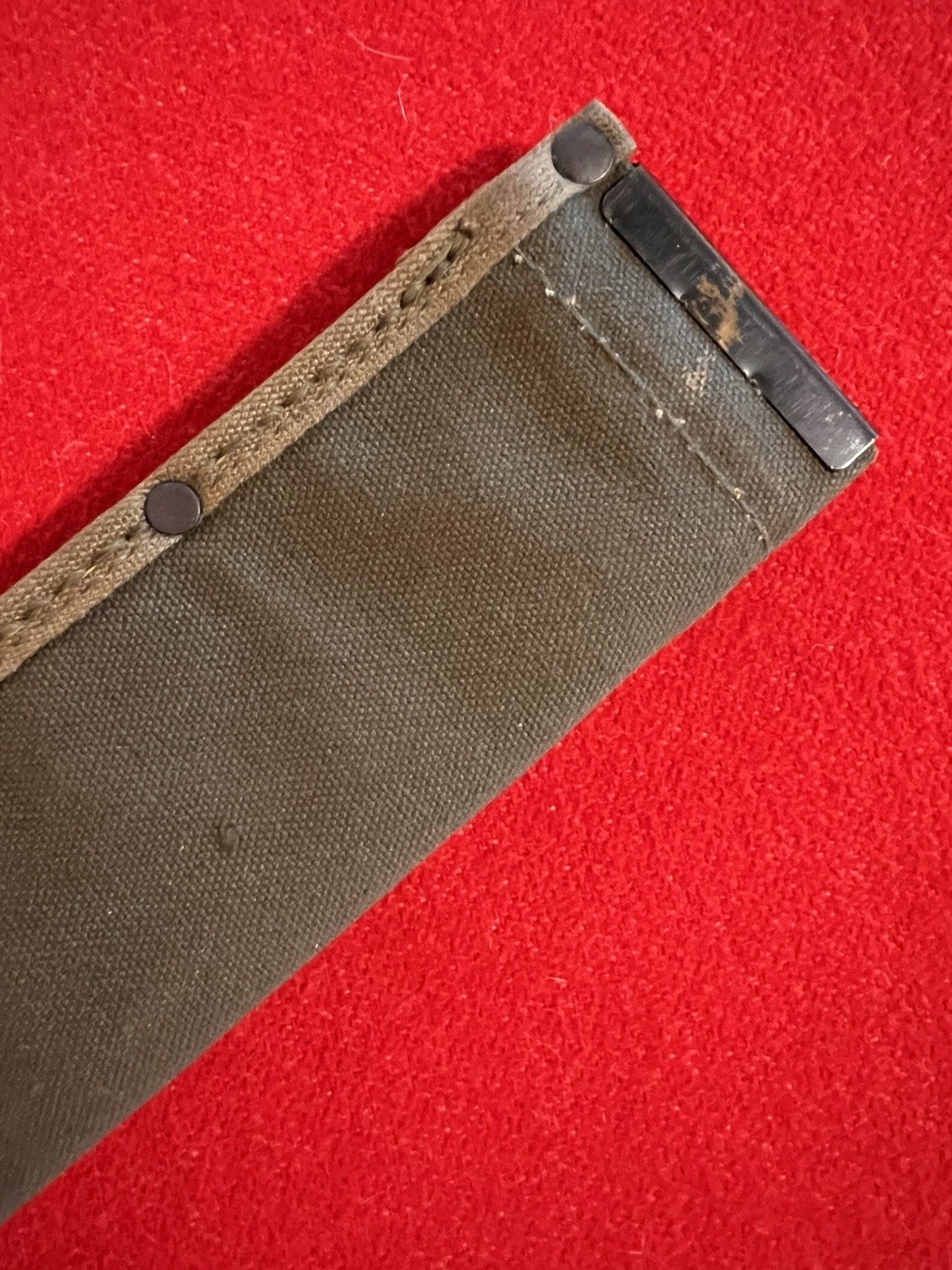 WWII Machete M1942 "TRUE TEMPER 1945")& NOS Unissued "Transitional" Scabbard!