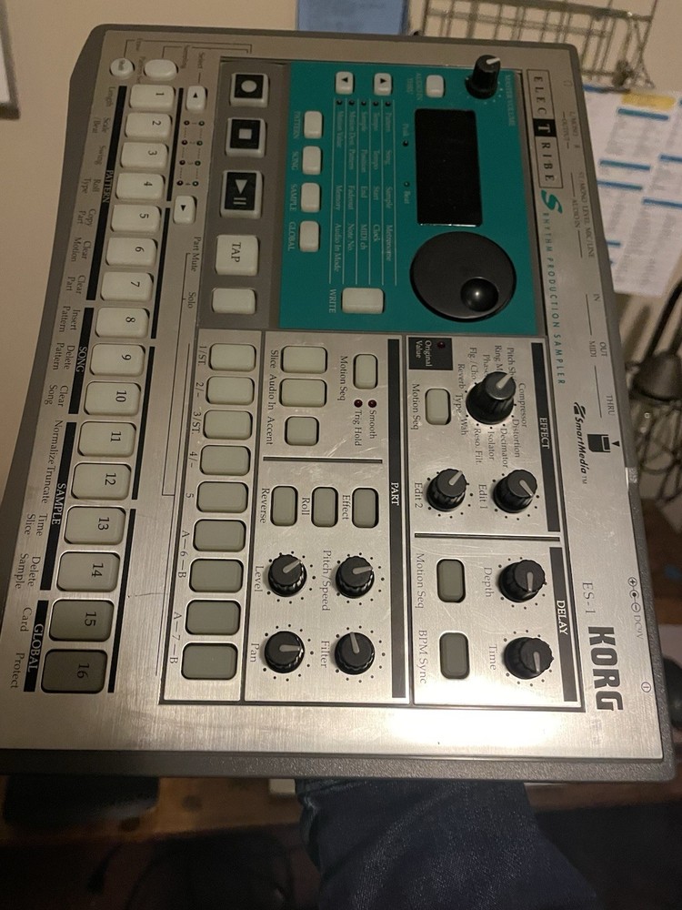 Korg Electribe ES-1 Drum Machine/Sampler (With Manual and Power Supply)