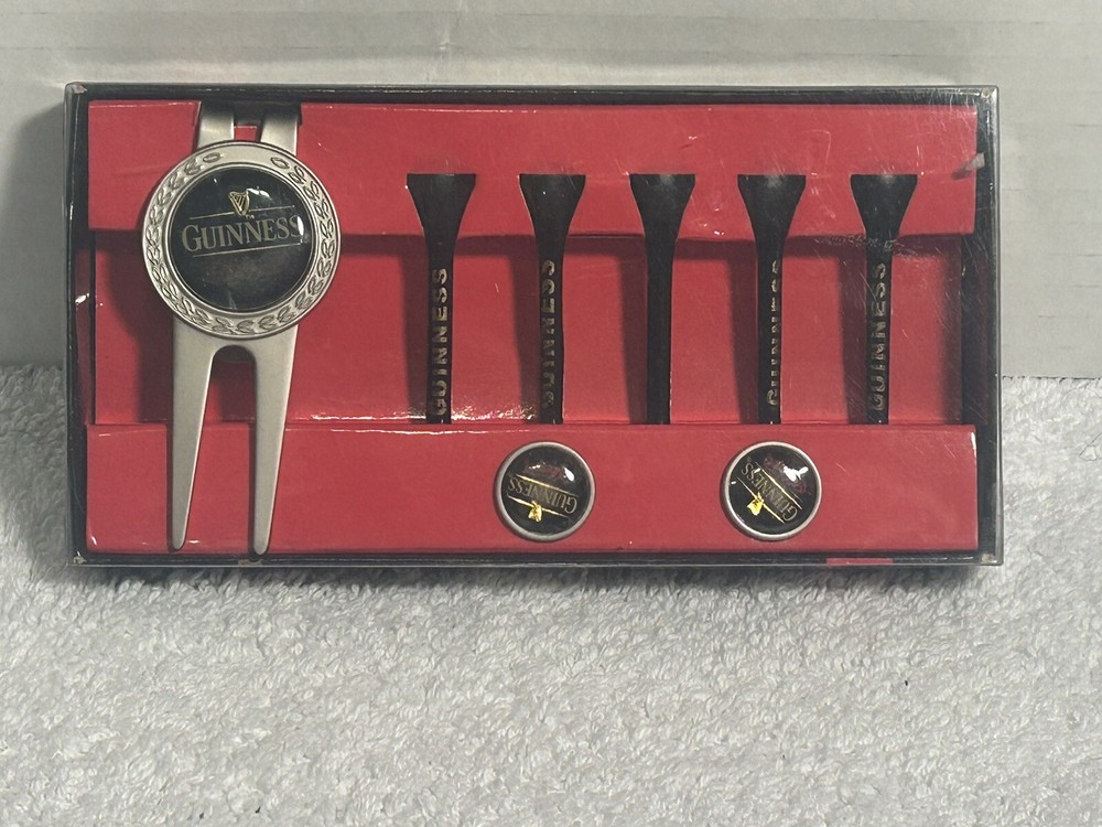 Vintage 2003 Guinness Golf Tee and Maker Set