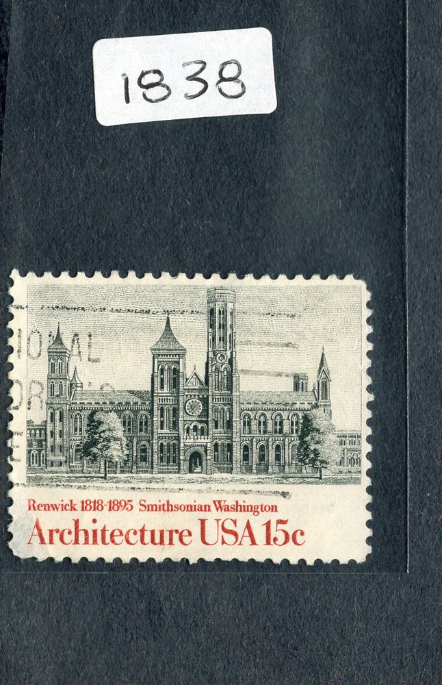 1980 Stamp #1838 Architecture Smithsonian Used