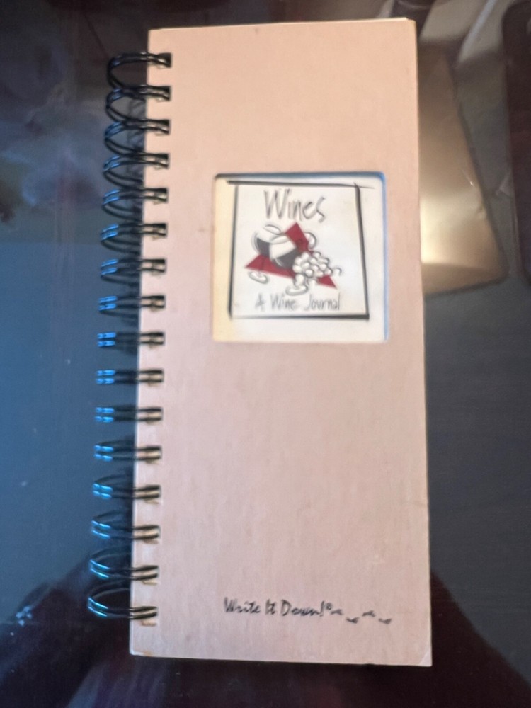 Write It Down Wine Journal 8"x 4"